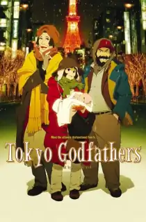 Tokyo Godfathers (2003) Multi Audio {Hindi-English-Japanese} REMASTERED BluRay 480p [350MB] | 720p [1GB] | 1080p [2.1GB]