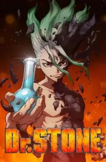 Dr. Stone (Season 1 – Episode 01-12 Added) Multi-Audio [Hindi Dubbed – English – Japanese] Anime Series 480p | 720p | 1080p WEB-DL